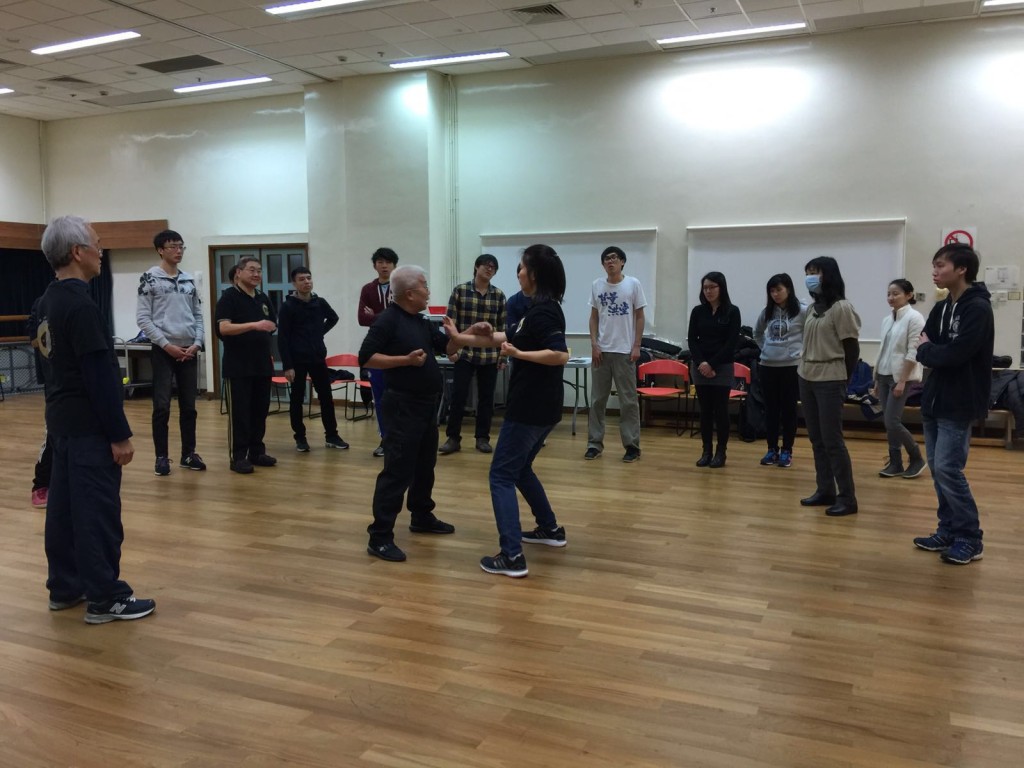 梁錦棠師父出席香港教育大學詠春體驗班
