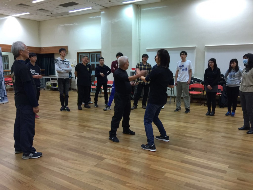 梁錦棠師父出席香港教育大學詠春體驗班