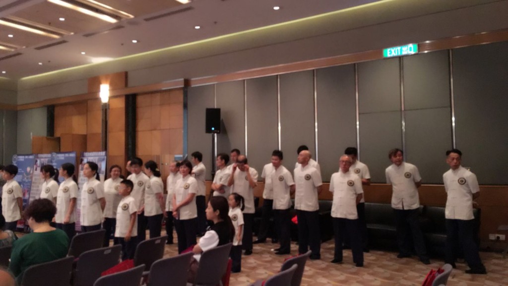 梁錦棠詠春同學會參與愛與美同行詠春表演