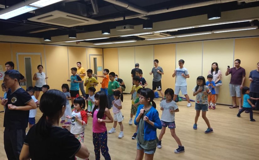 香港中華基督教青年會石硤尾會所兒童詠春講座